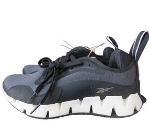 Reebok Sneakers Shoes Athletic Women's Size Ten 10 Zig Dynamica Black Gray New